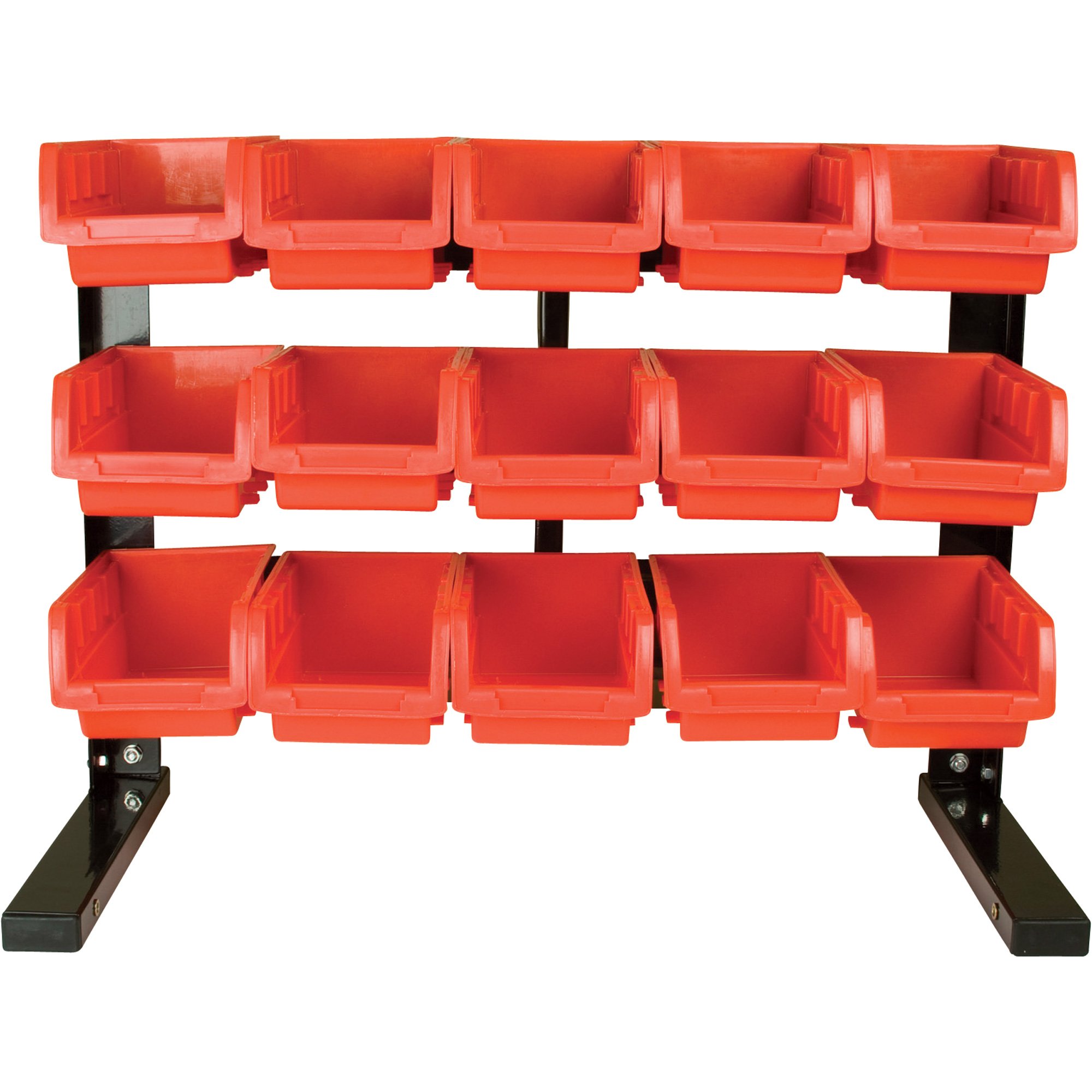 Performance Tool 15-Bin Tabletop Storage Rack, Model# W5186